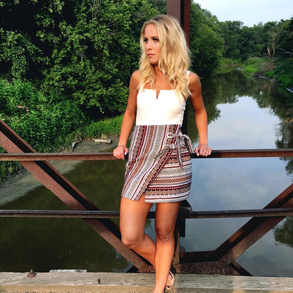 Magic Carpet Mini Skirt